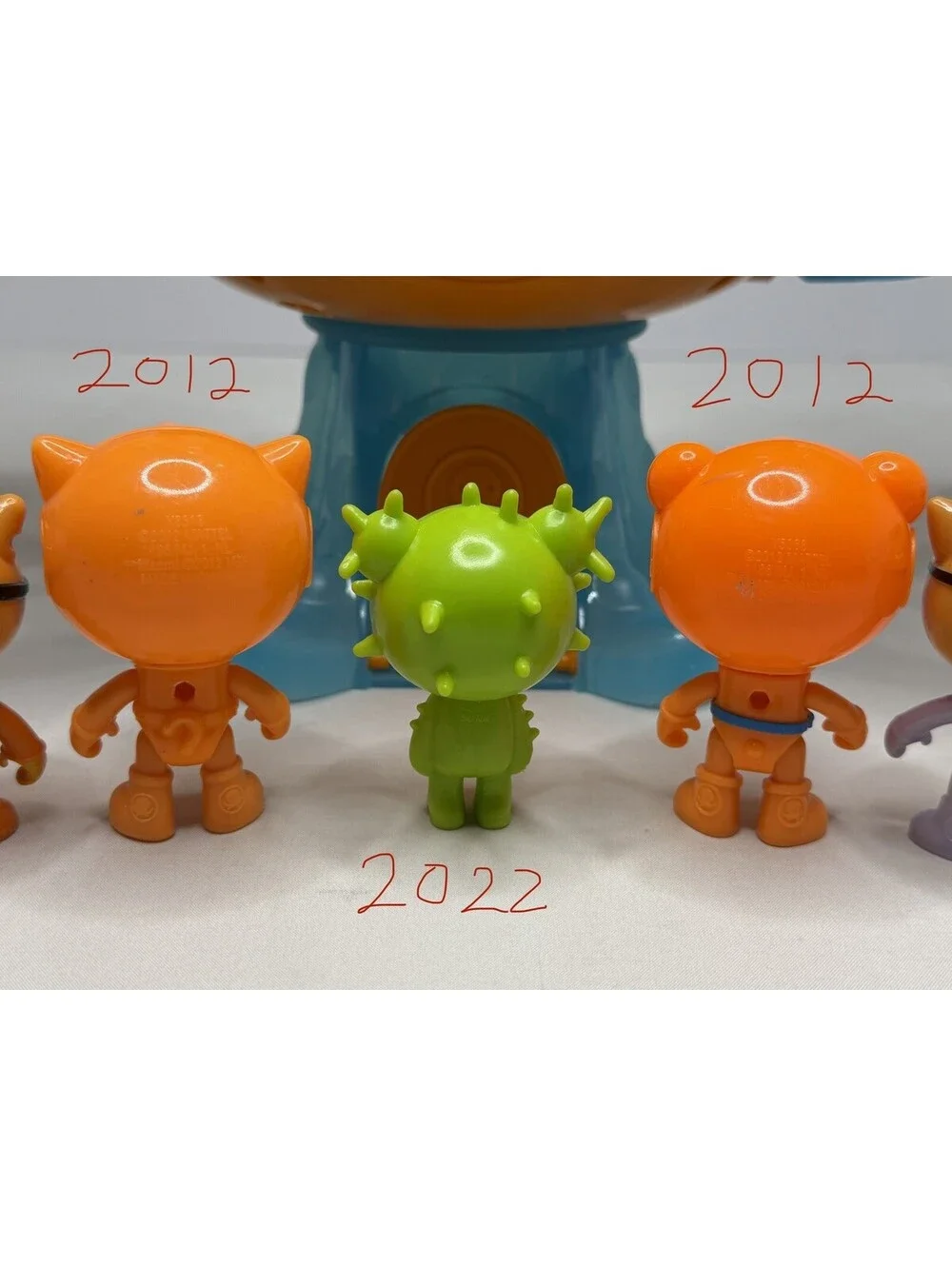 Vintage Octonauts Octopod Playset w/ Figures WORKS (SHL)